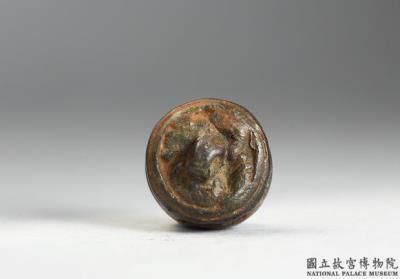 图片[3]-Bronze seal cast with a tiger image, Warring States period (475-221 BCE)-China Archive